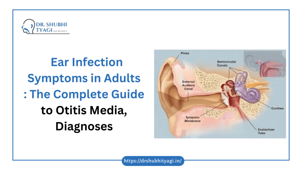 ear infection symptoms in adults